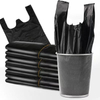 Black Vest Bag Plastic Bag HDPE Plastic Garbage Bag