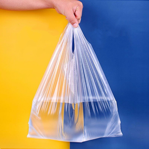 Transparent Plastic Bag Vest Bag Food Grade